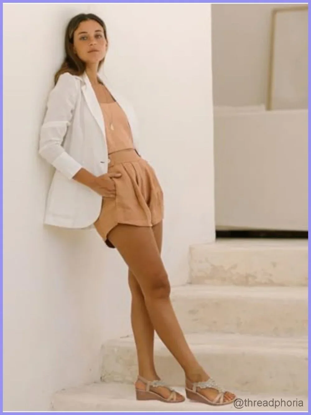 Low Wedge Heels Summer Dressy Platform Sandals Elastic Ankle Strap Open Toe